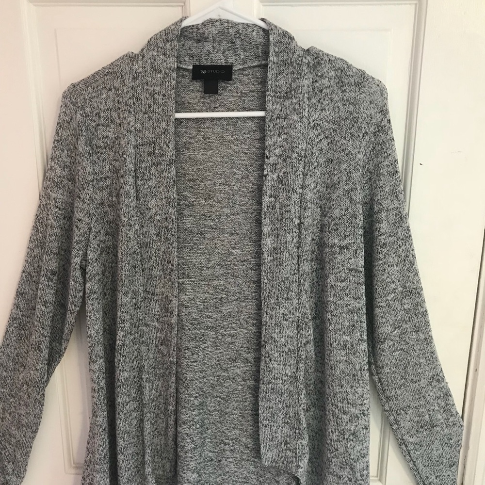 Grey Cardigan Super Soft Size Medium AB Studios